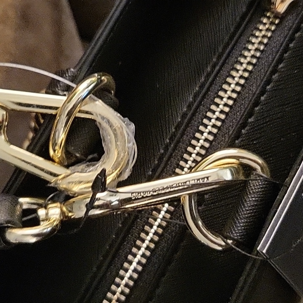 Gorgeous Black Karl Tote Bag ๐SOLD - Picture 6 of 11